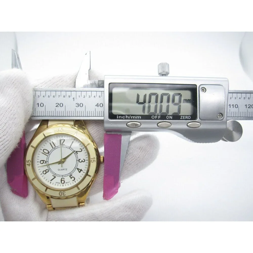 Women's SLE Quartz Analog 40mm Dial Causal Round Watch (E89)